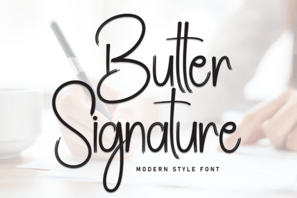 Butter Signature: The Magical Script Font That Turns Ideas Into Art
