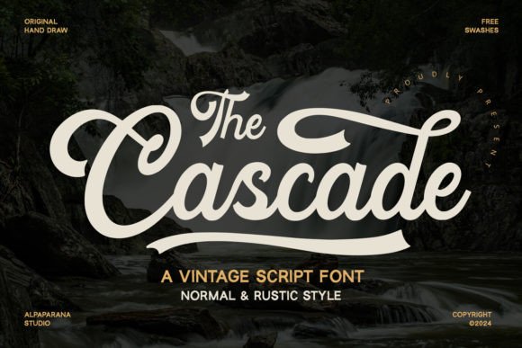 Cascade: The Vintage Script That Broughts Authenticity to Modern Design