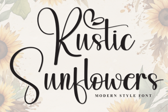 Choosing Rustic Sunflowers: A Practical Guide to Stylish Script Fonts