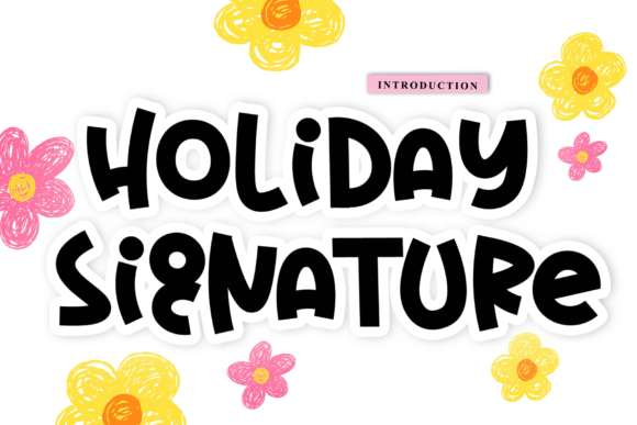 Defining Artisanal Elegance with the Holiday Signature Typeface
