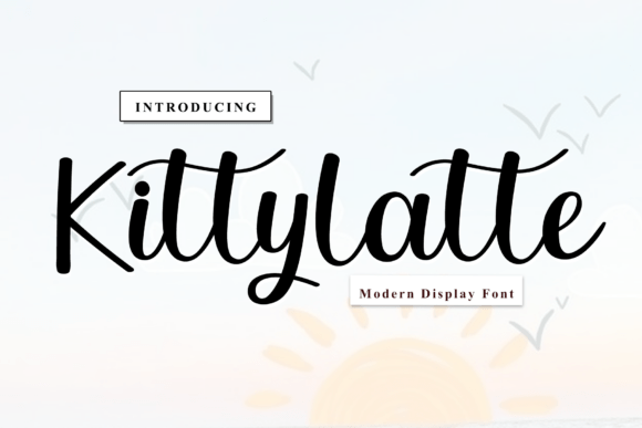 Discover the Artistry of Kittylatte Script