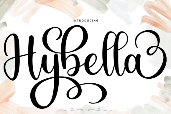 Elevate Your Visual Identity with Hybella: The Ultimate Script Font for Luxury and Elegance