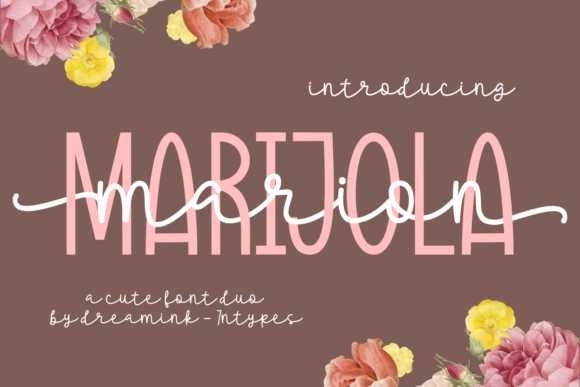 Marion Marijola: A Duo Font That Adapts to Your Real-World Design Needs