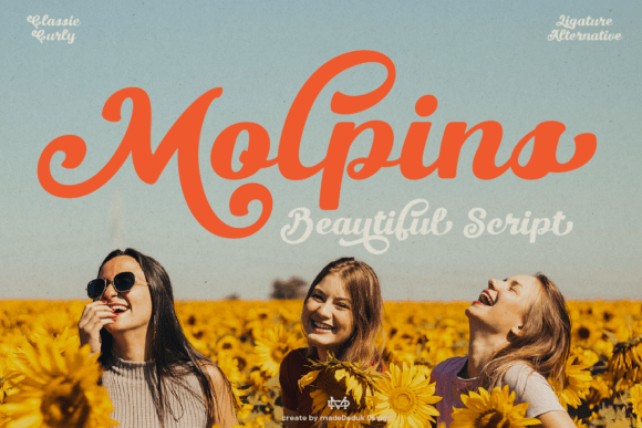 Molpins: The Curly Script Reshaping Modern Creative Identity