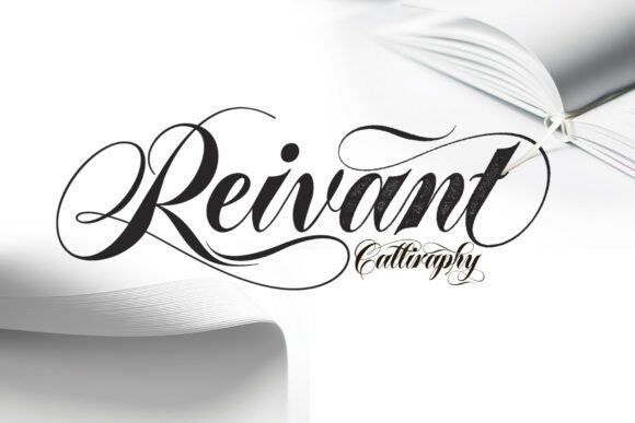 Reivant: A Modern Script Font for Distinctive Branding
