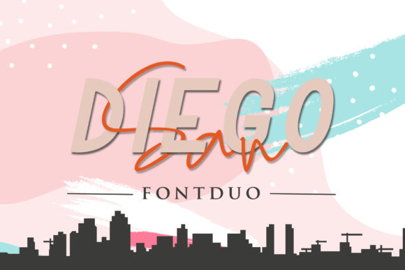 San Diego Duo and The San Diego: Elevating Modern Design with a Perfect Font Pairing