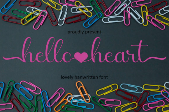 Unlocking Romance and Elegance with the Hello Heart Font