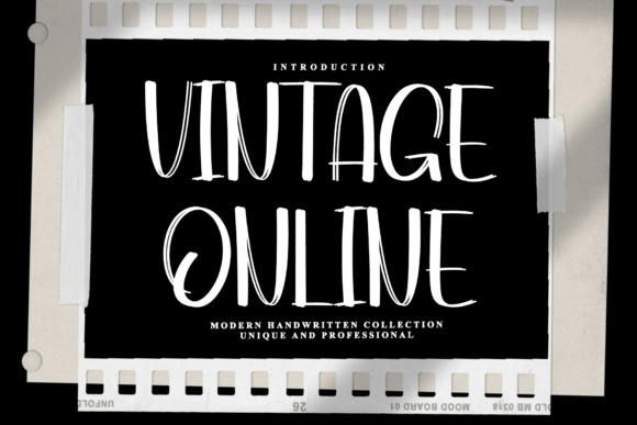 Vintage Online: A Rhythmic Script for Artisanal Branding